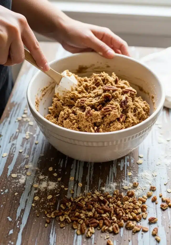 Biscoitos de Aveia com Nozes Pecã Estilo Padaria