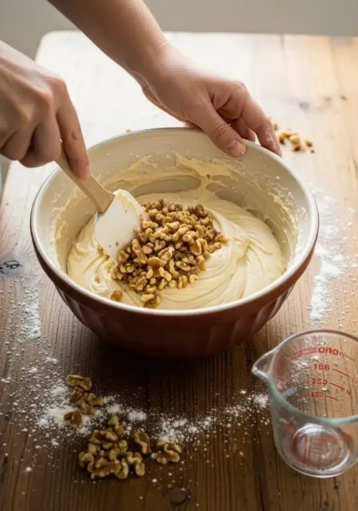 Bolo Alemão com Nozes