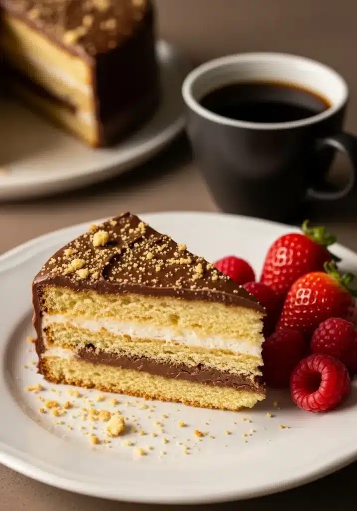 Torta de Palha Italiana de Ninho com Nutella