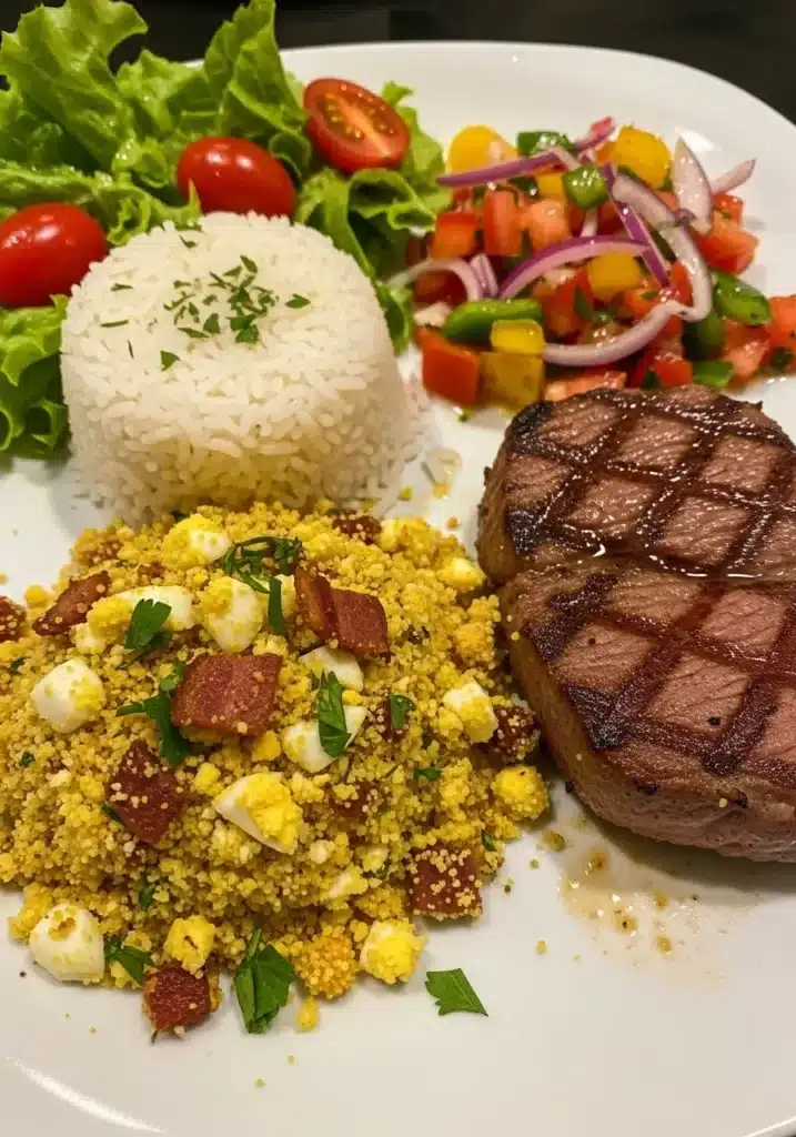 receitas de farofas para churrasco