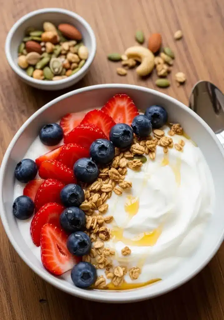 Iogurte grego caseiro