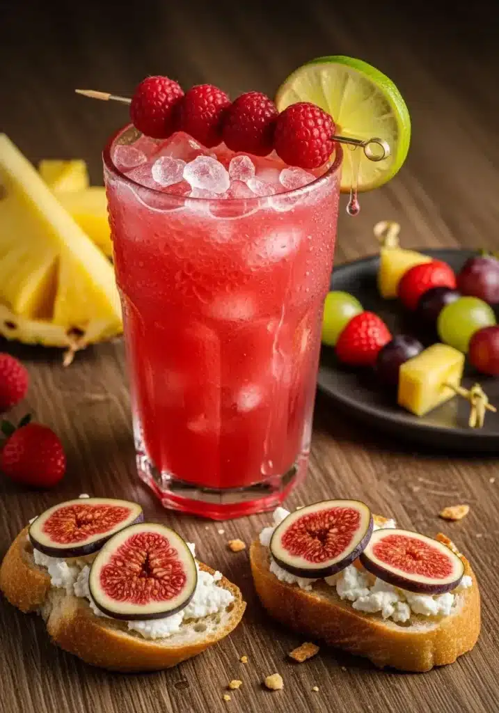 Raspberry Colada Twist