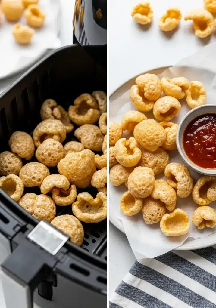 como fazer torresmo na air fryer