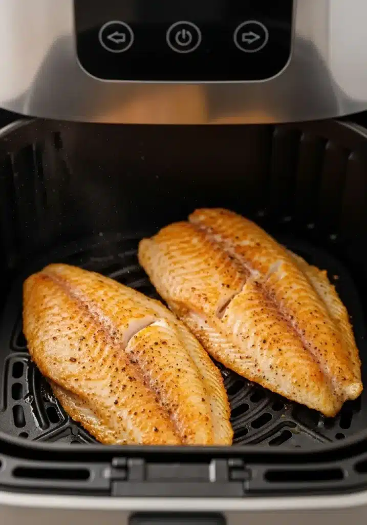 como fazer tilápia na air fryer