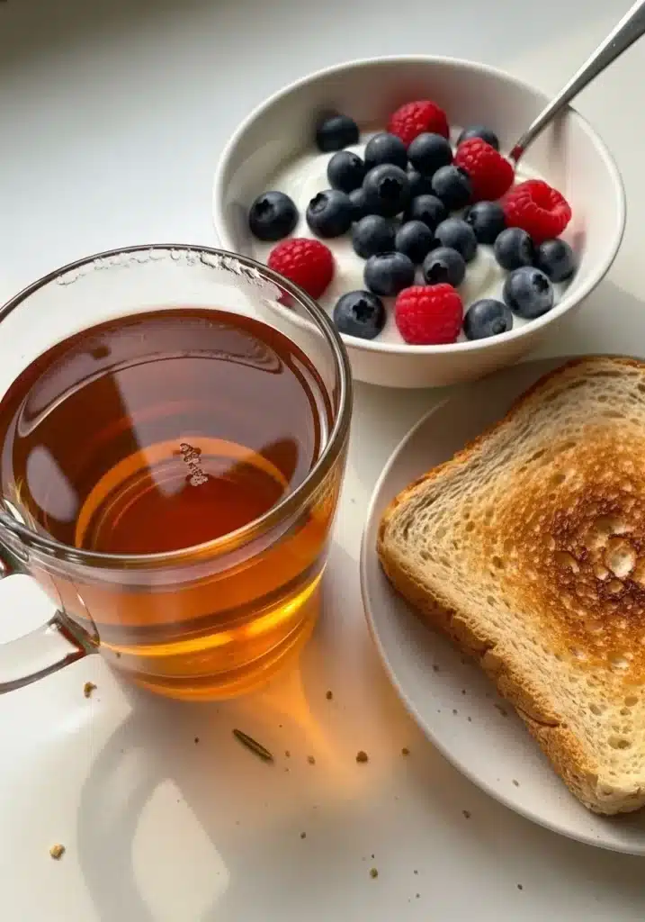 CHÁ DE ALECRIM EM JEJUM