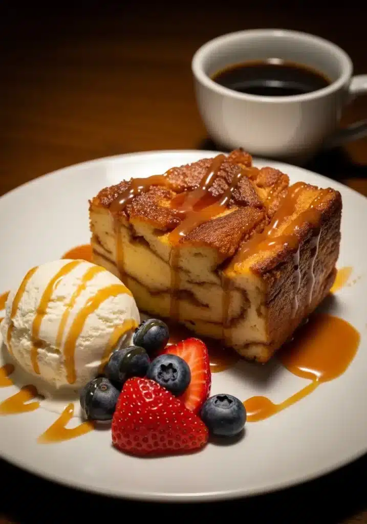 pudim de pão na air fryer