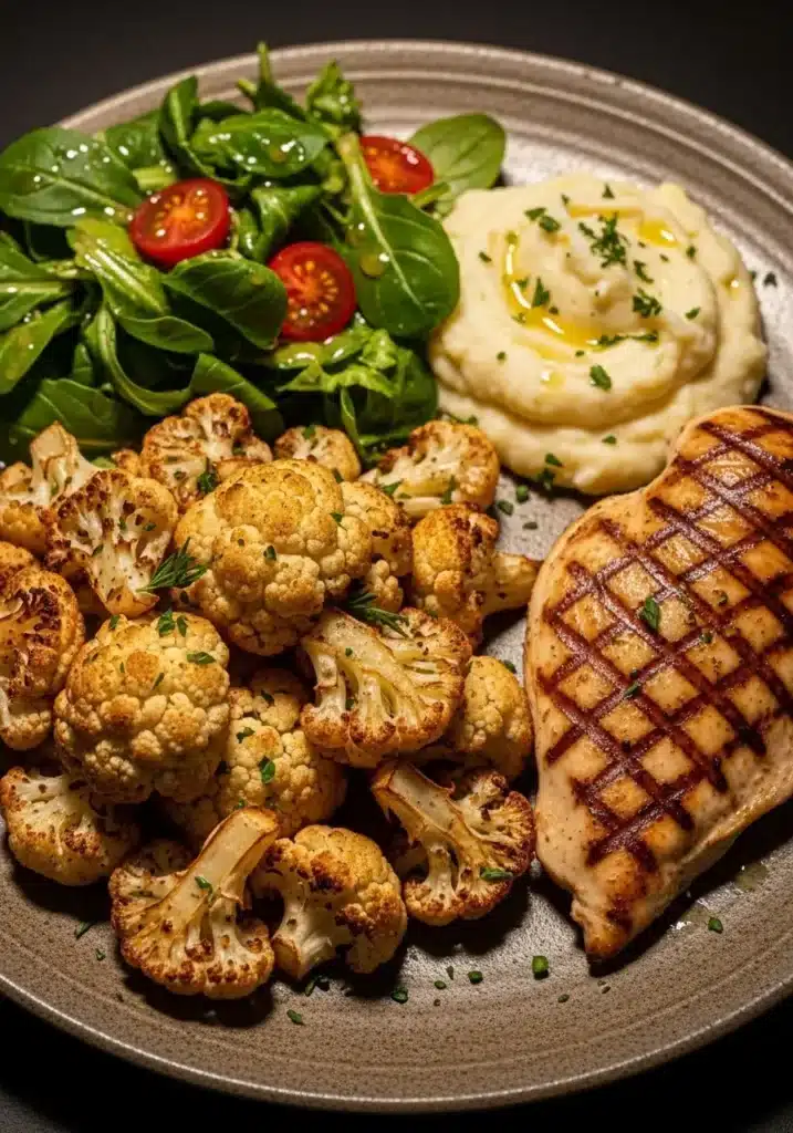 receita de couve flor na air fryer