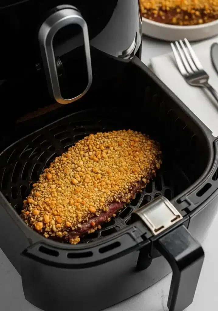 bife a milanesa na air fryer