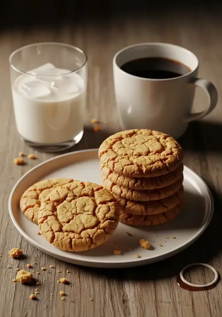 Biscoitos caseiros bem crocantes