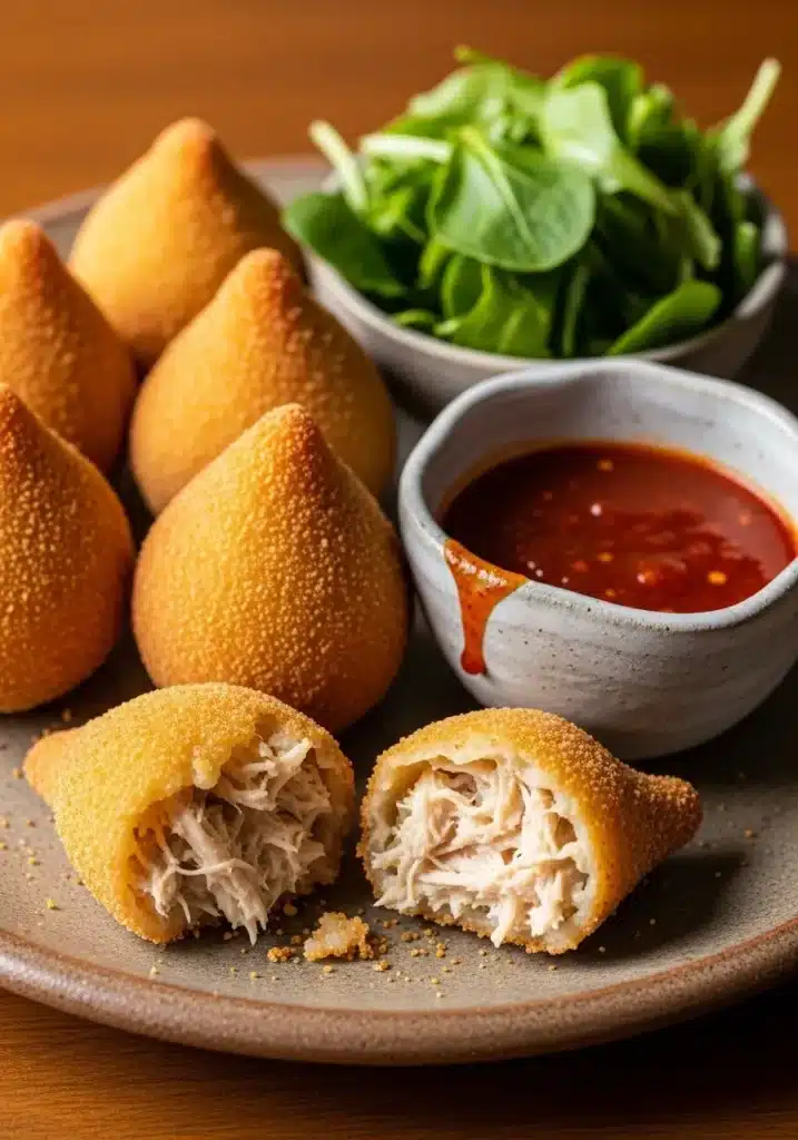 Coxinha de Frango Sem Glúten
