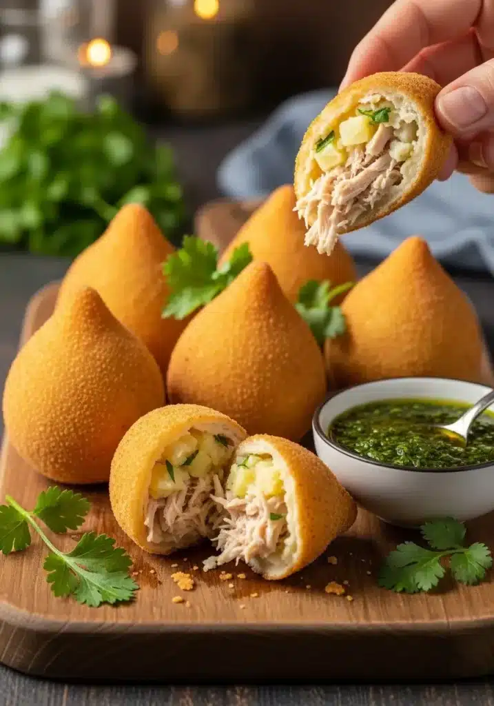 Coxinha de Batata na Air Fryer