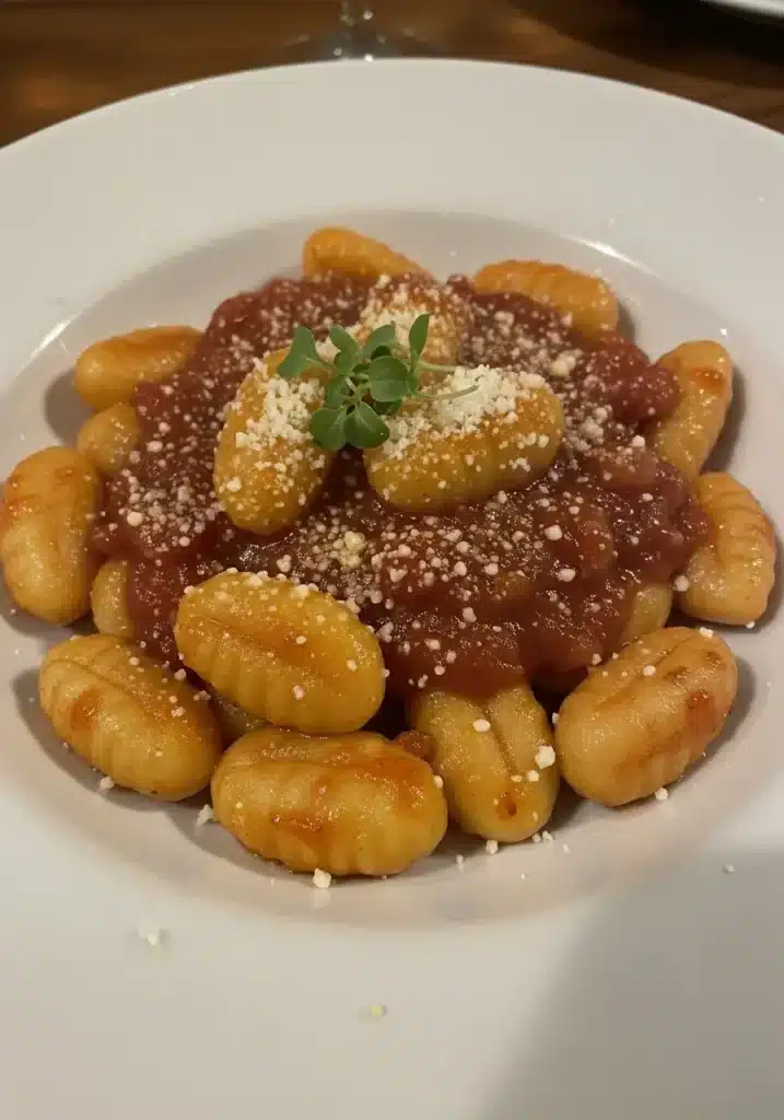 Nhoque de cenoura com batata