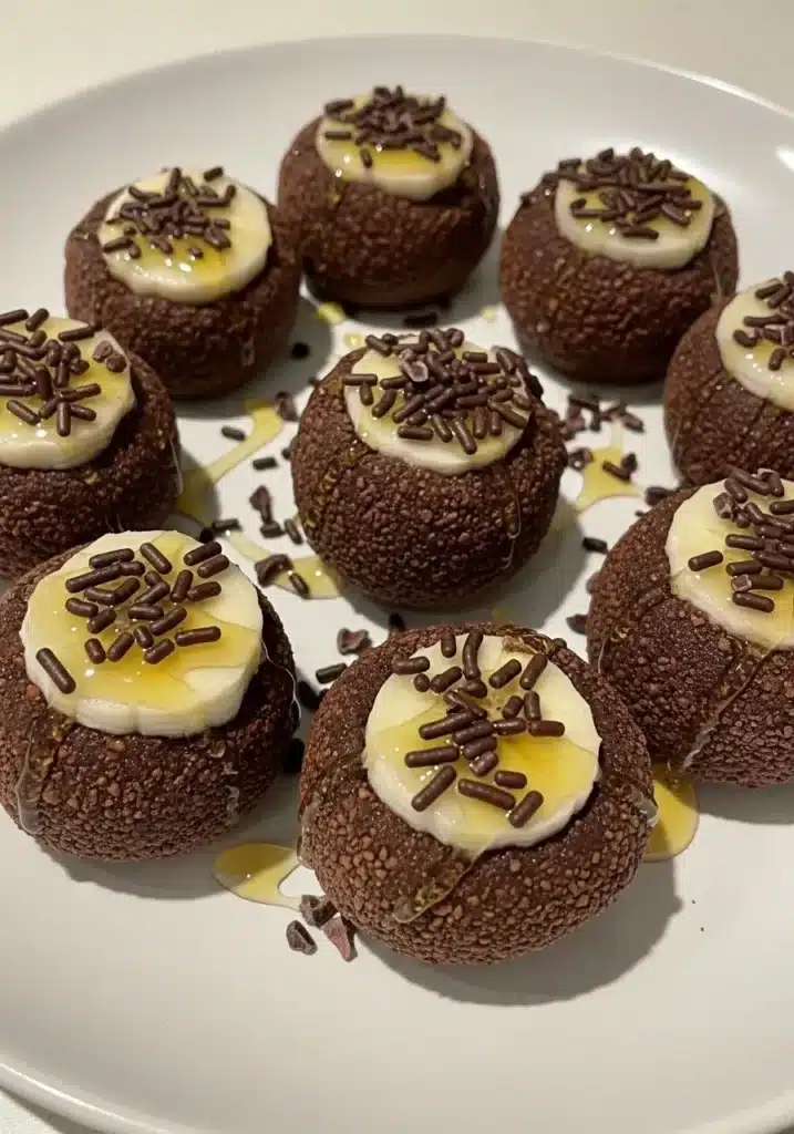 brigadeiro fit de banana com whey