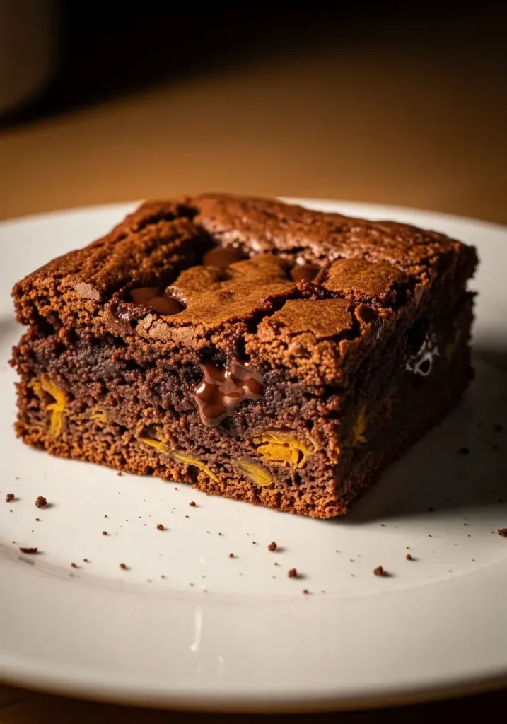 Barra de Brownie de Batata-Doce
