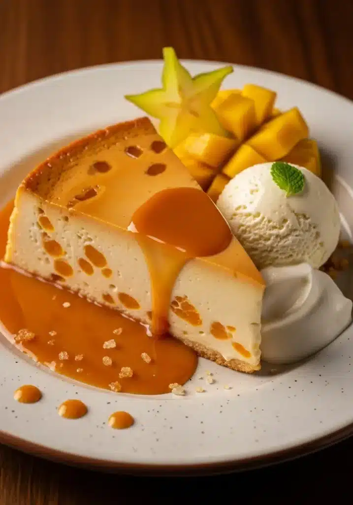 Pudim de Cupuaçu com Leite de Búfala Marajoara