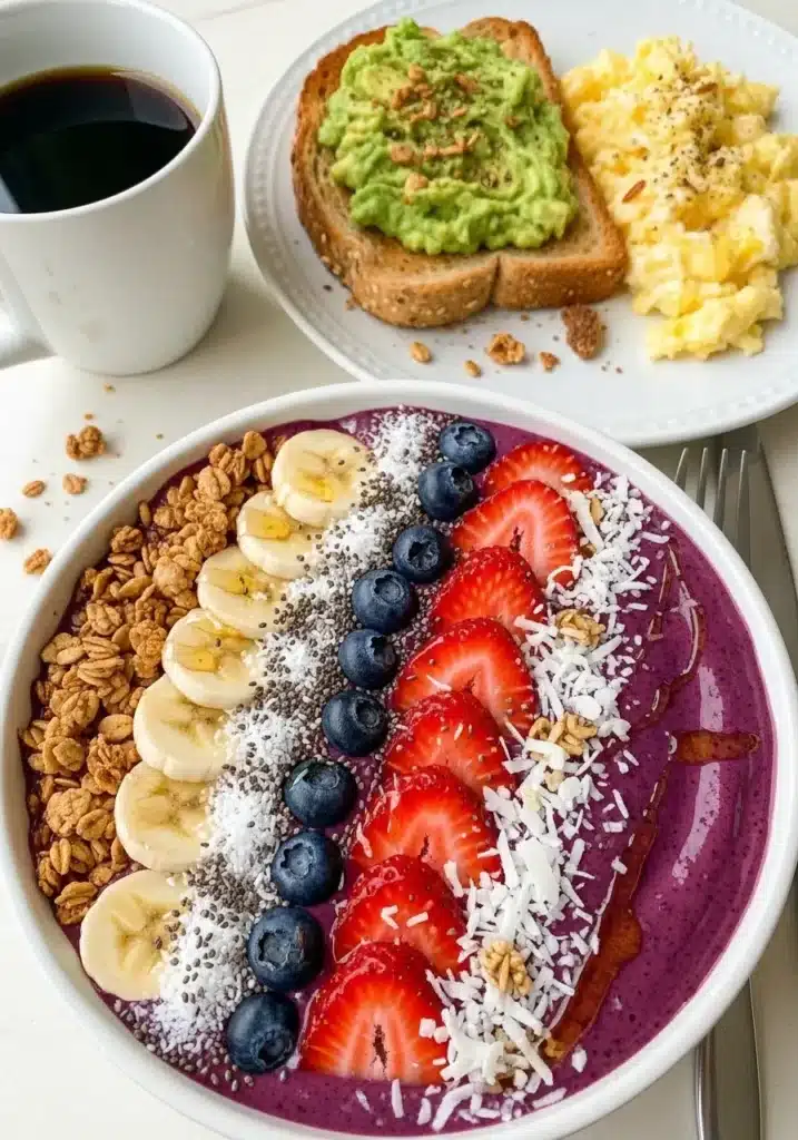 Tigela de Smoothie Encantada da Amazônia