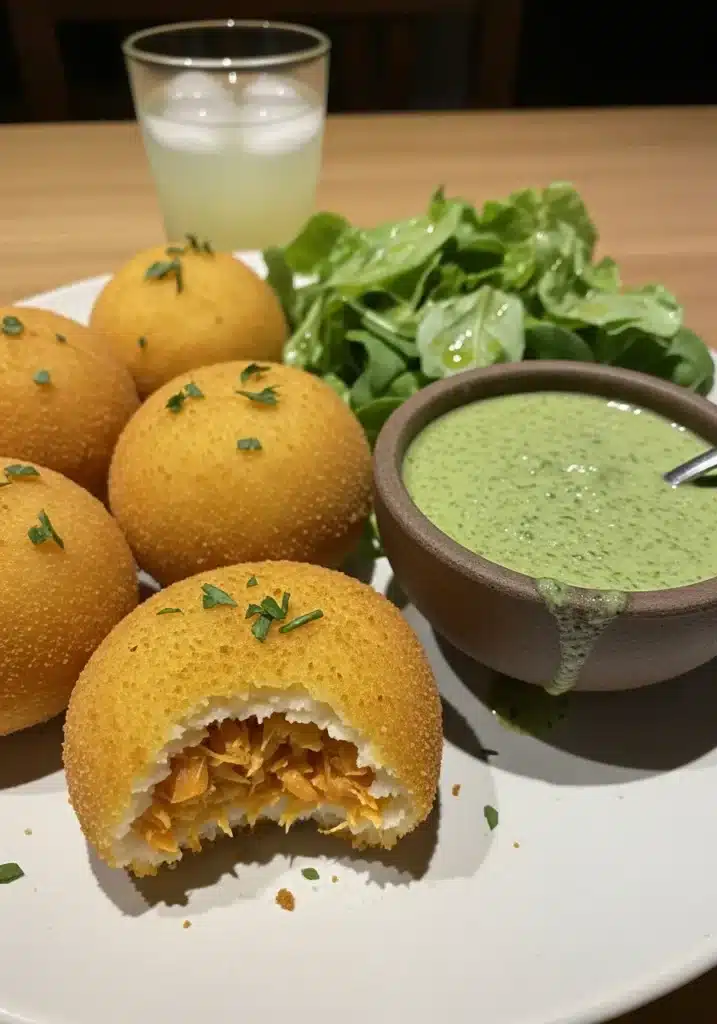 Coxinha de Jaca com Catupiry Vegano