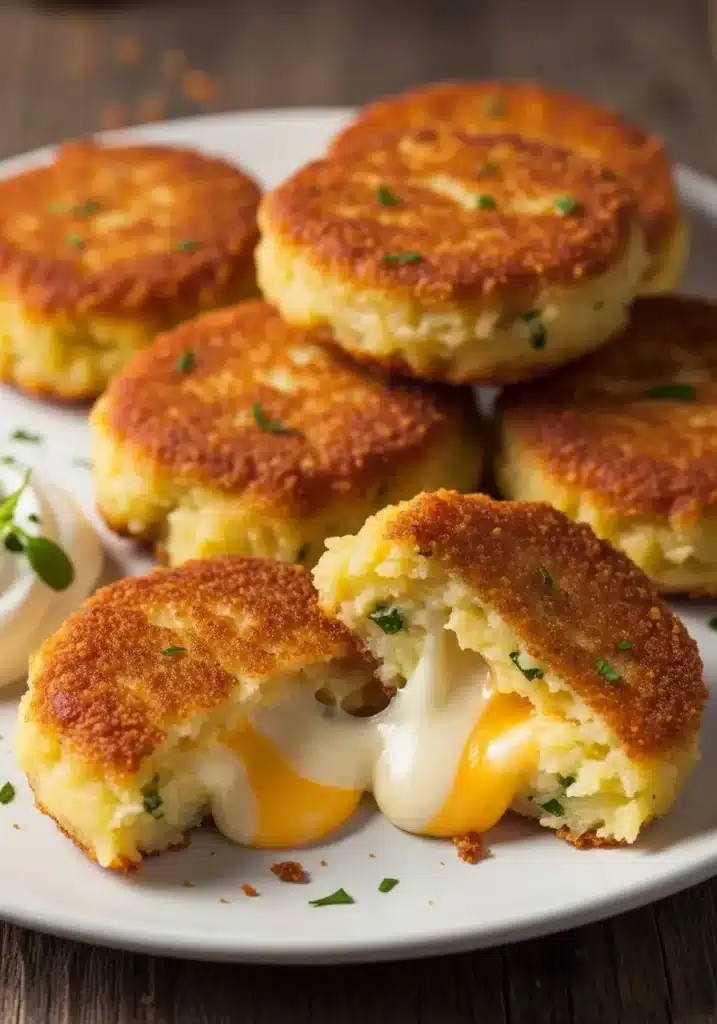 Bolinho de Batata com Queijo Super Cremoso