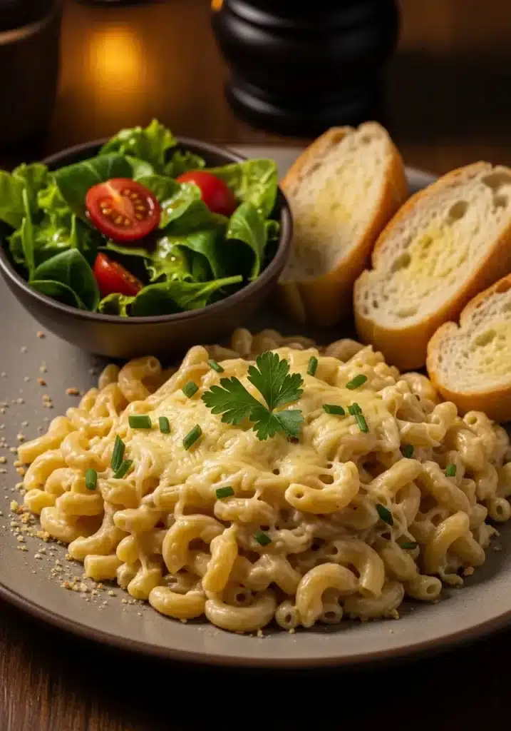 Macarrão Cremoso de Uma Panela com Queijo