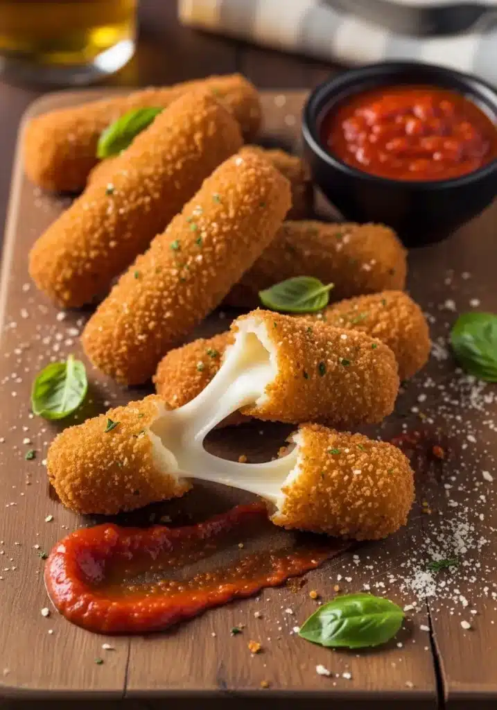 Queijo Empanado Crocante