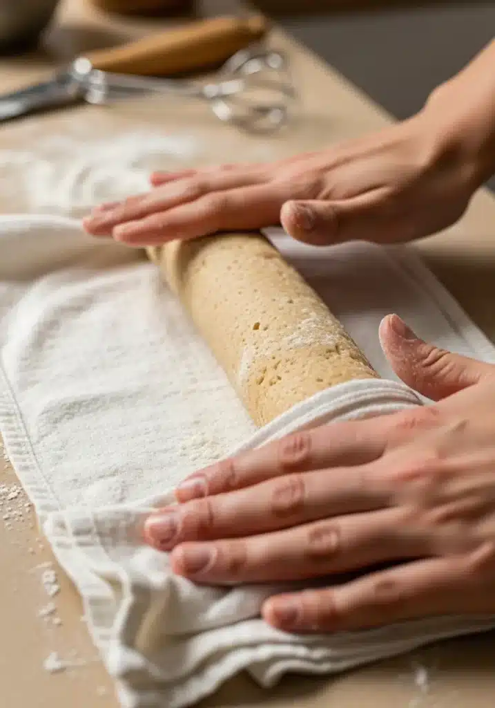 rocambole de doce de leite macio