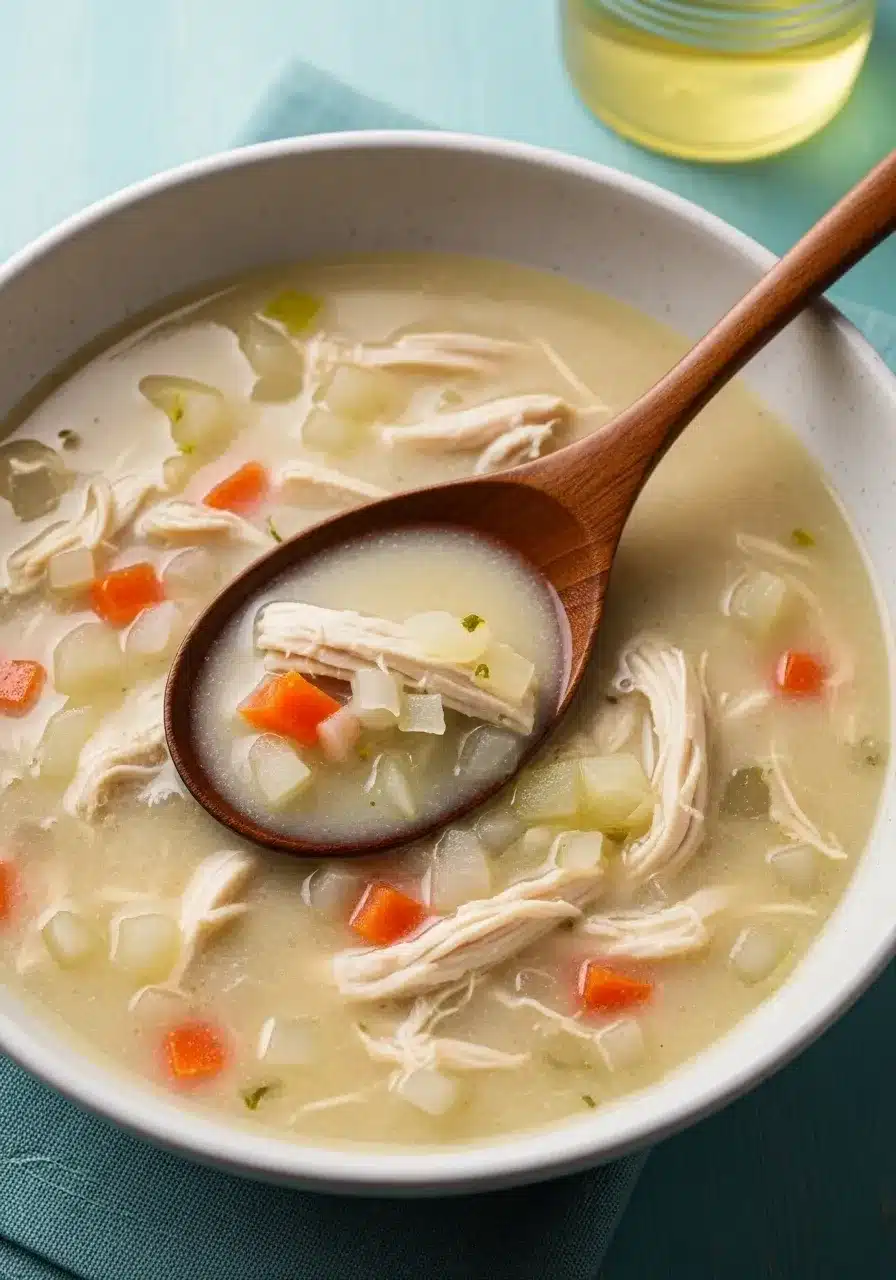 crema de pollo casera cremosa