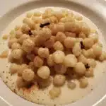 Canjica Cremosa com leite de coco