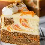 Cheesecake de Bolo de Cenoura