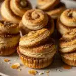 Receita de Cruffins Folhados de Canela Sem Glúten