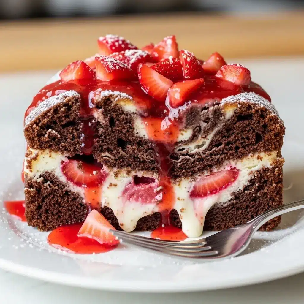 Bolo Terremoto de Morango