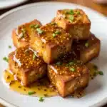 Tofu Crocante com Mostarda e Mel