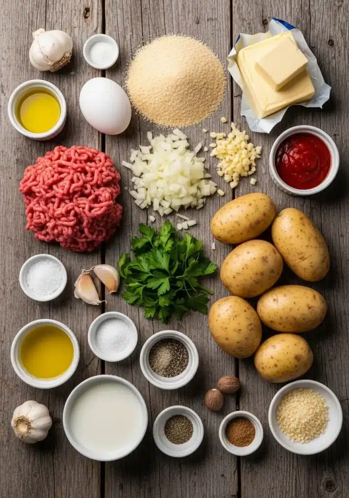 Receita De Bolo De Carne Com Purê De Batatas