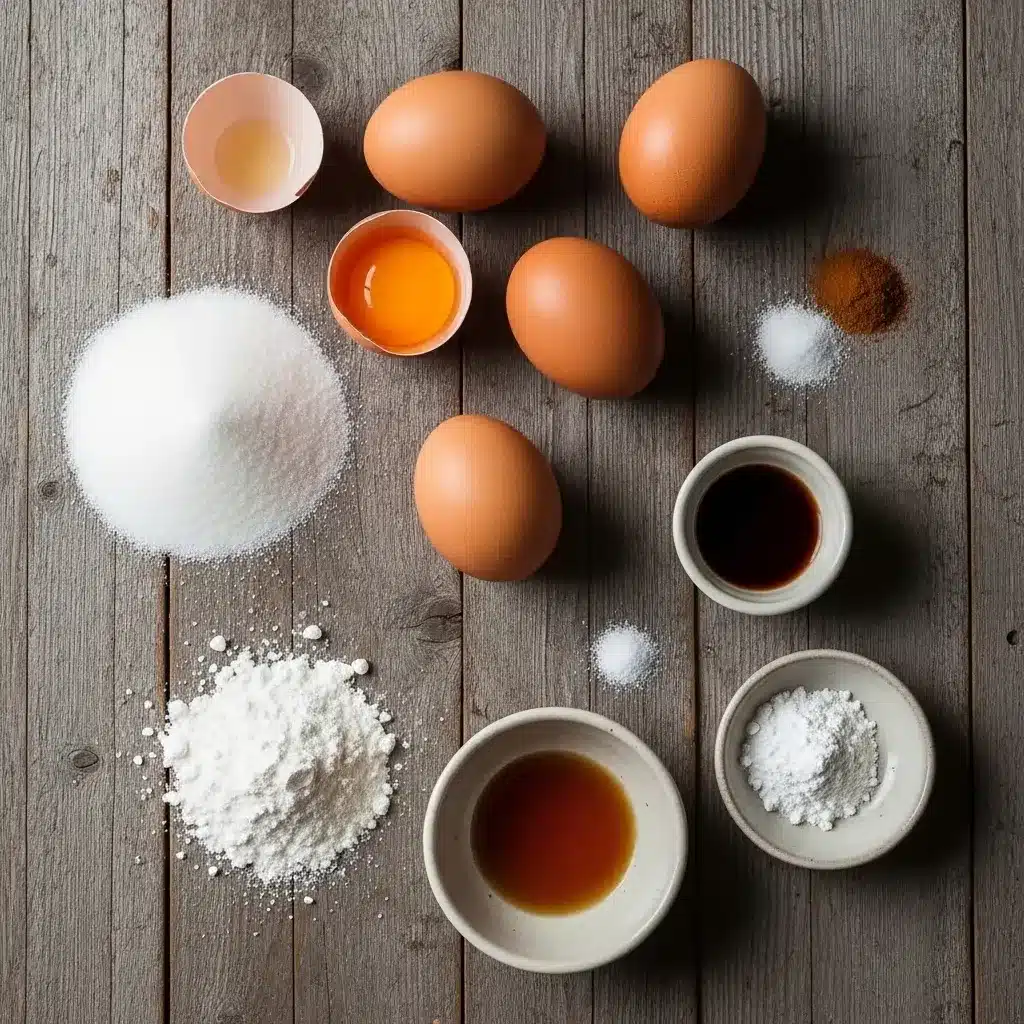 Bolo nuvem sem glúten