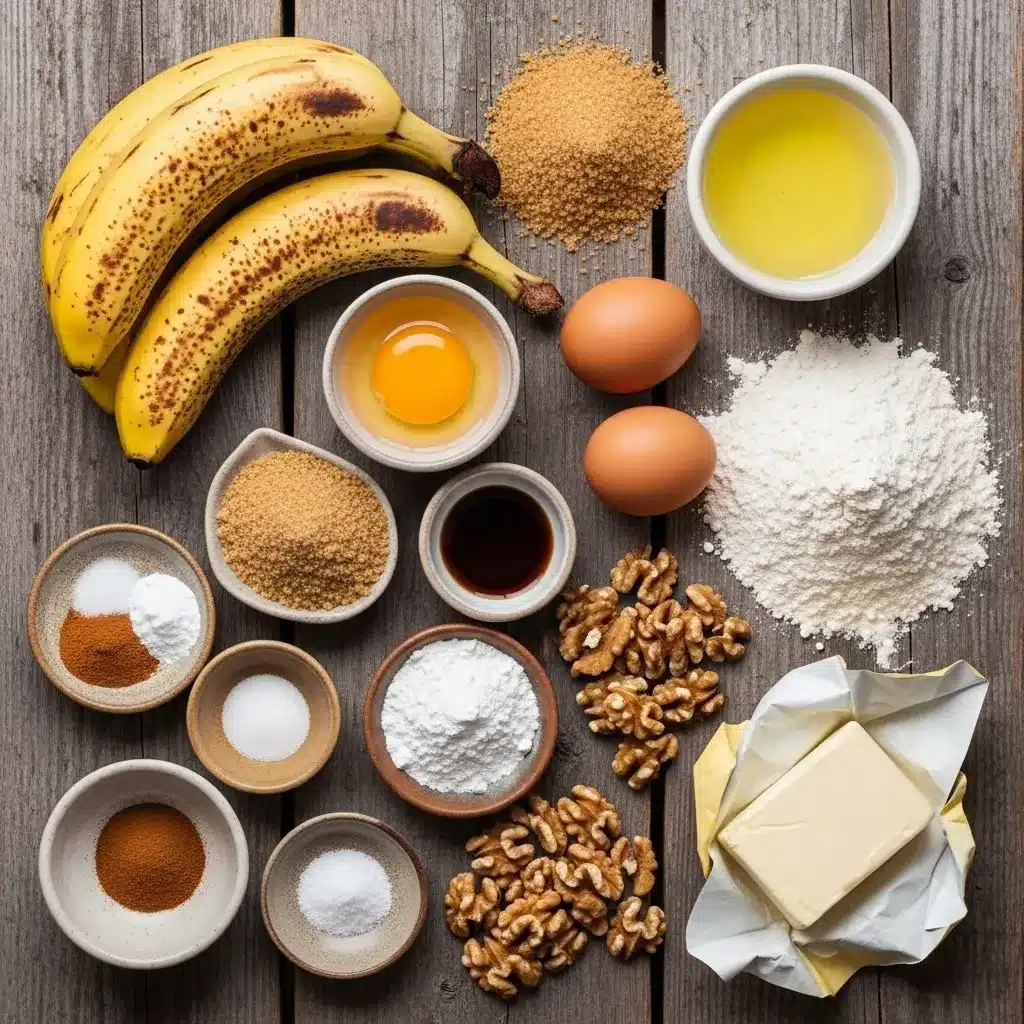 Receita de pão de banana Amish