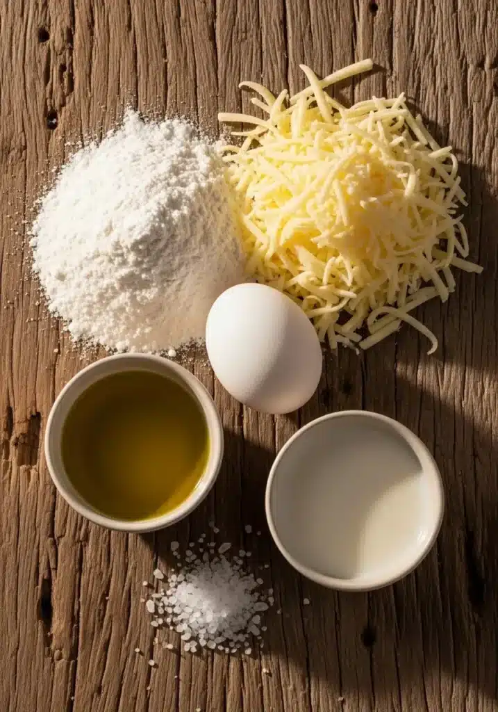 Biscoito Medalhão De Queijo Fácil