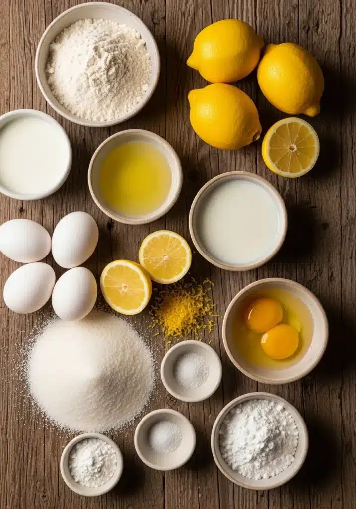 Bolo de Limão Fofinho e Cremoso