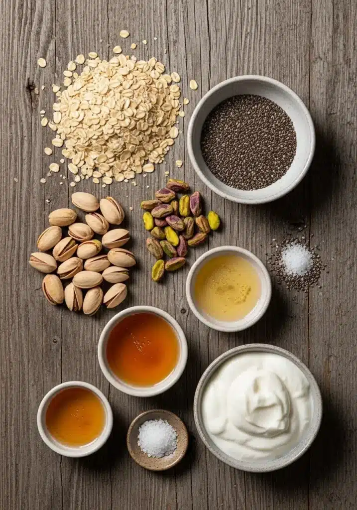 Aveia Noturna com Pistache e Flor de Laranjeira