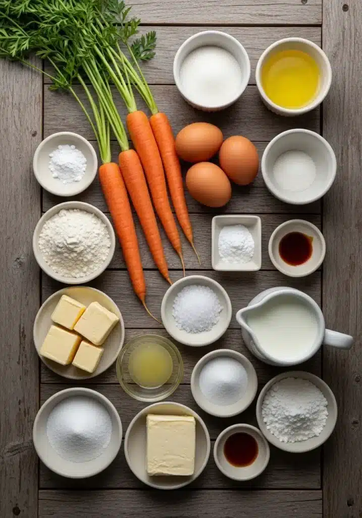 Bolo de Cenoura com Caramelo Salgado e Cobertura de Cream Cheese