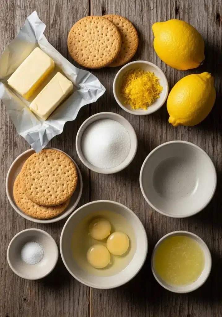 torta de limão simples com biscoito maizena​