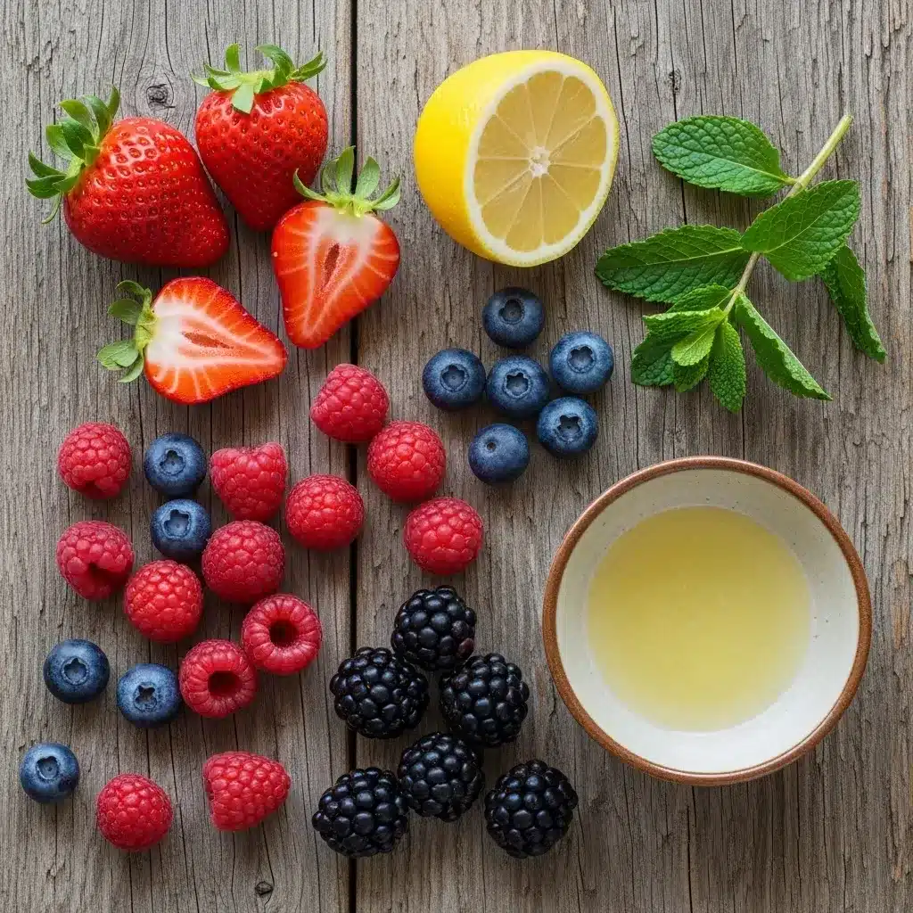 Salada de Frutas Vermelhas