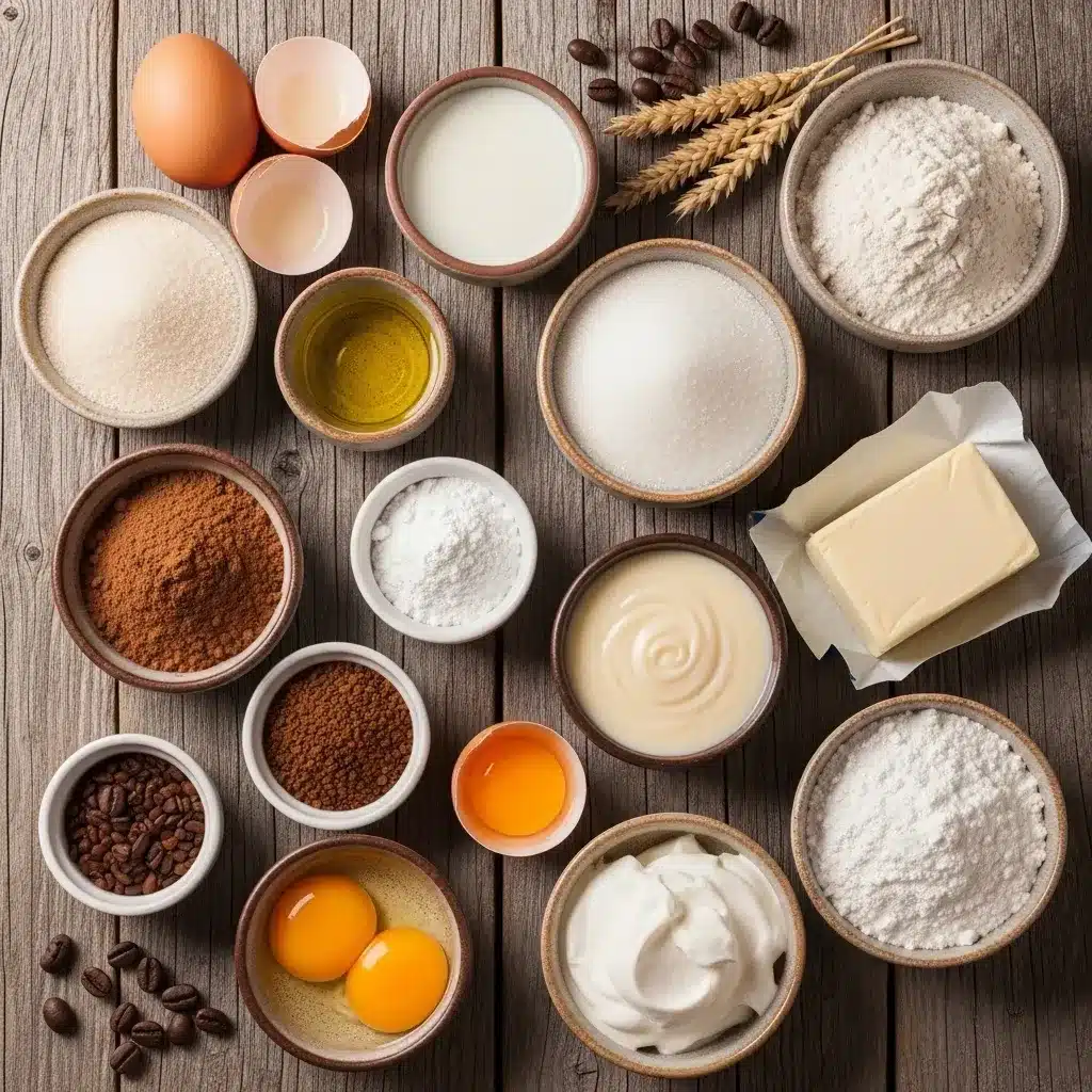 Cupcakes de Creme de Café com Chocolate