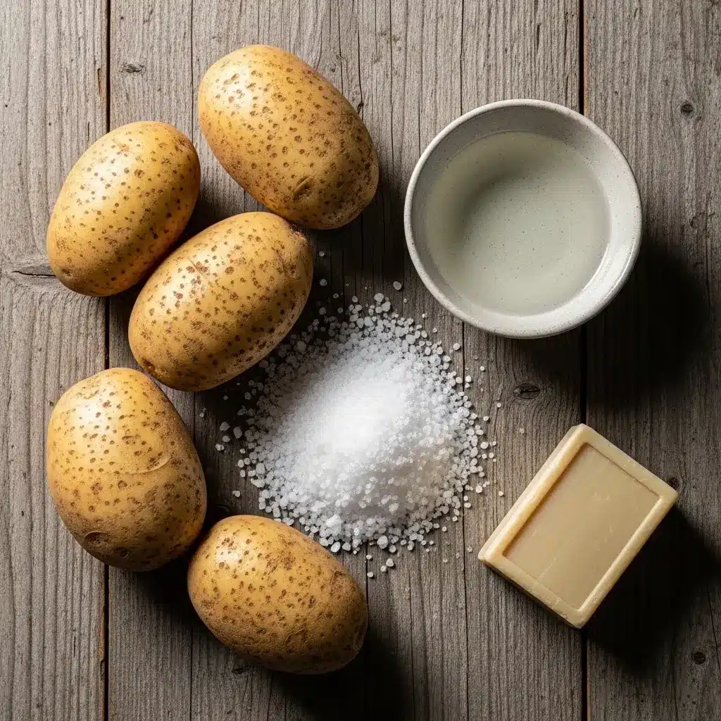 Batatas com Sal e Vinagre