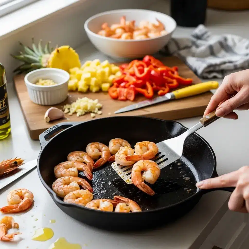 Camarão Havaiano ao Alho