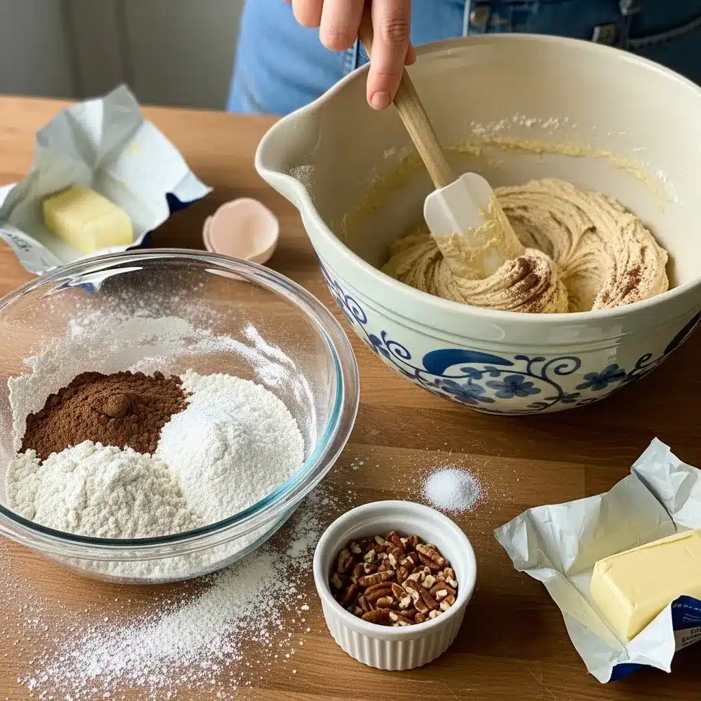 Bolo Alemão de Chocolate e Nozes Pecã