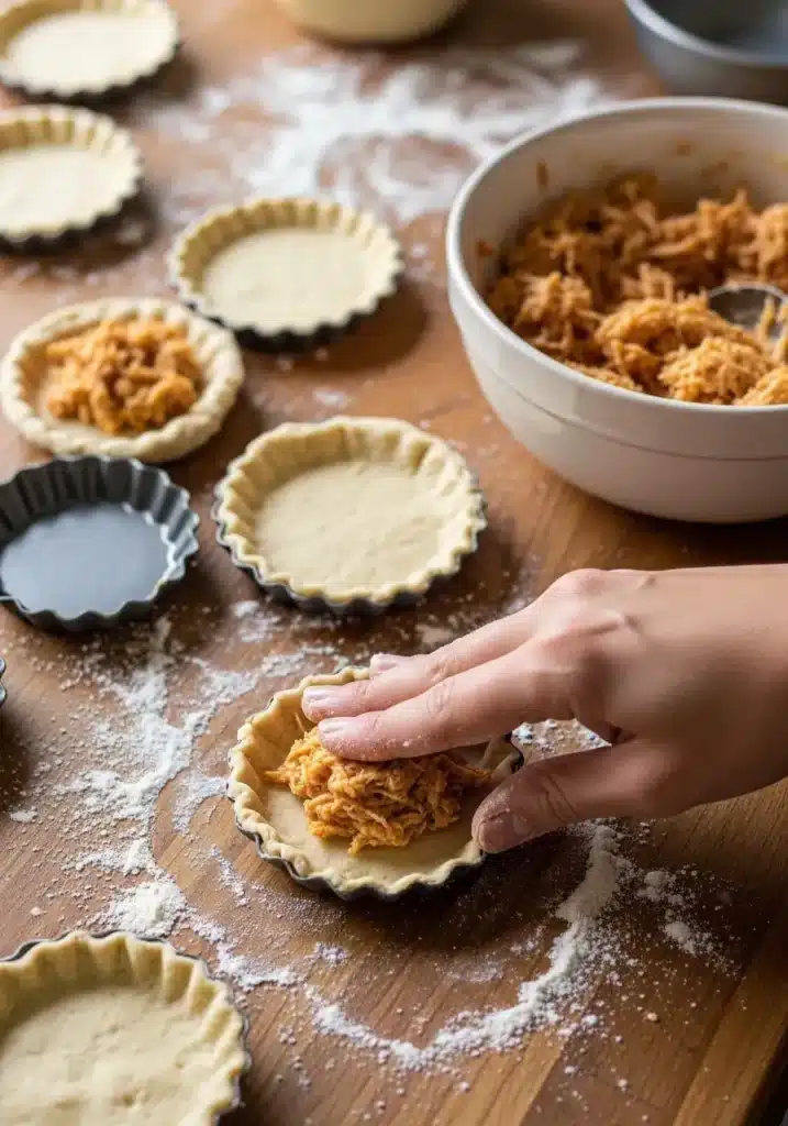 Empadinha de Frango Saudável e sem Glúten