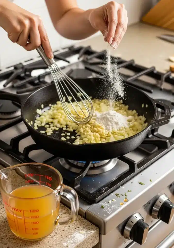 crema de pollo casera cremosa