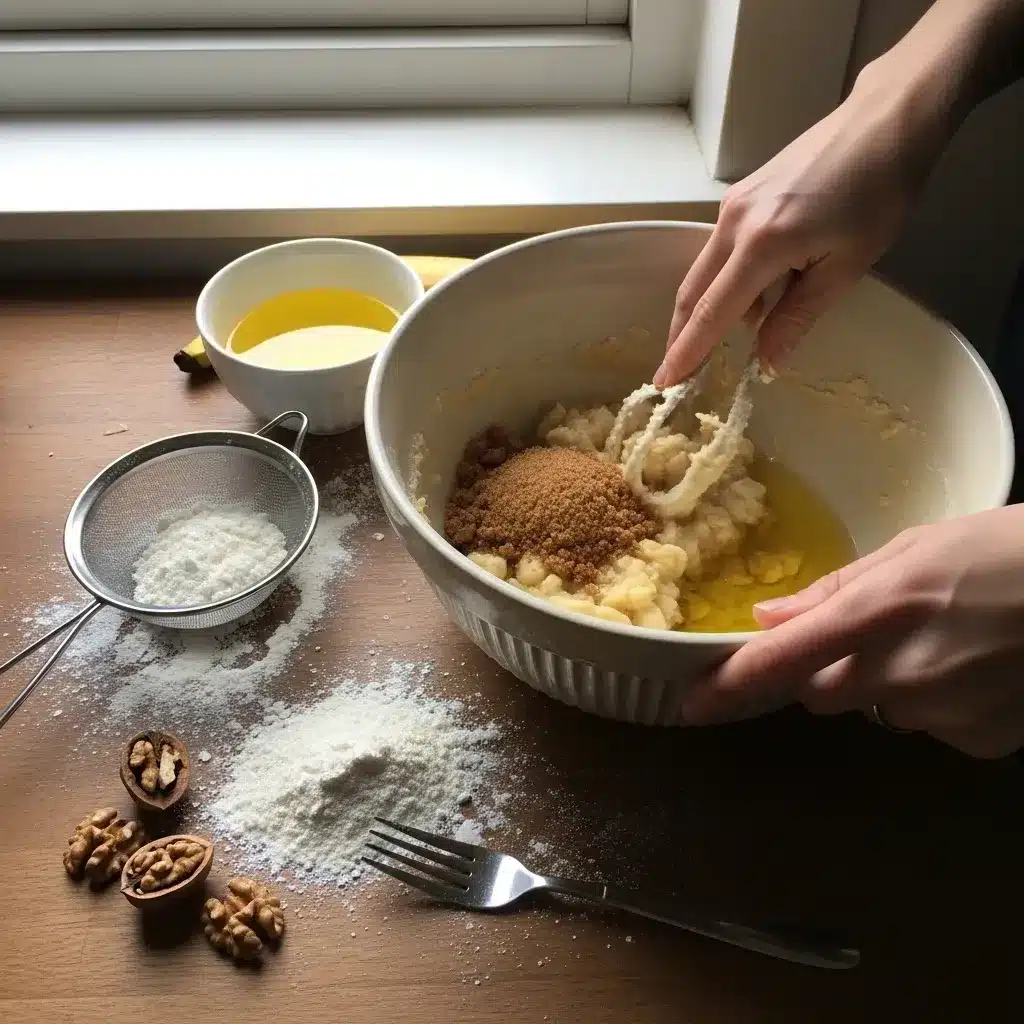 Receita de pão de banana Amish