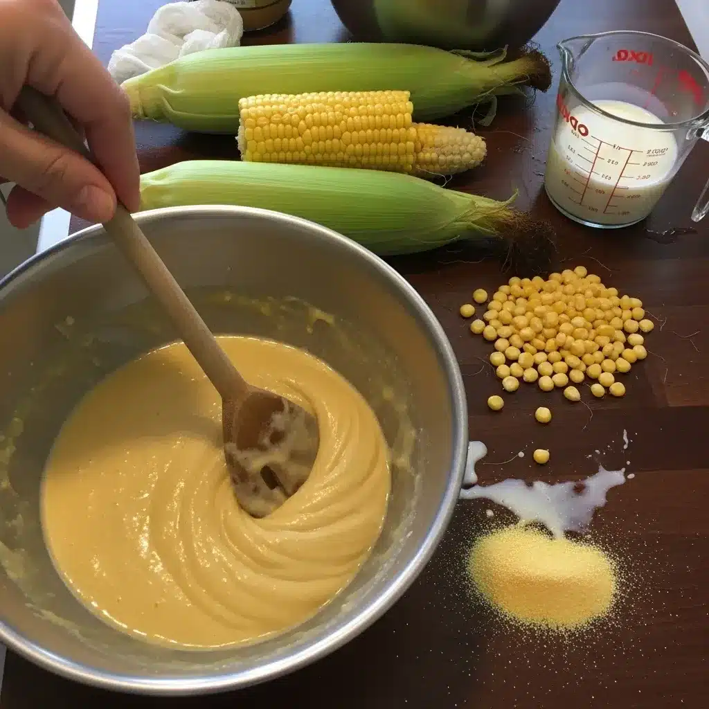 Pamonha de forno (versão travessa)