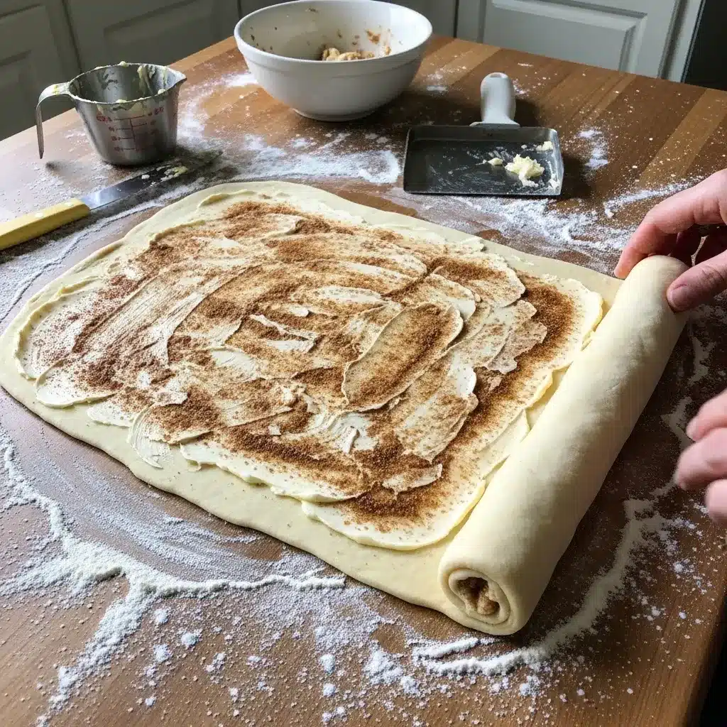 Receita de pãezinhos de canela Amish