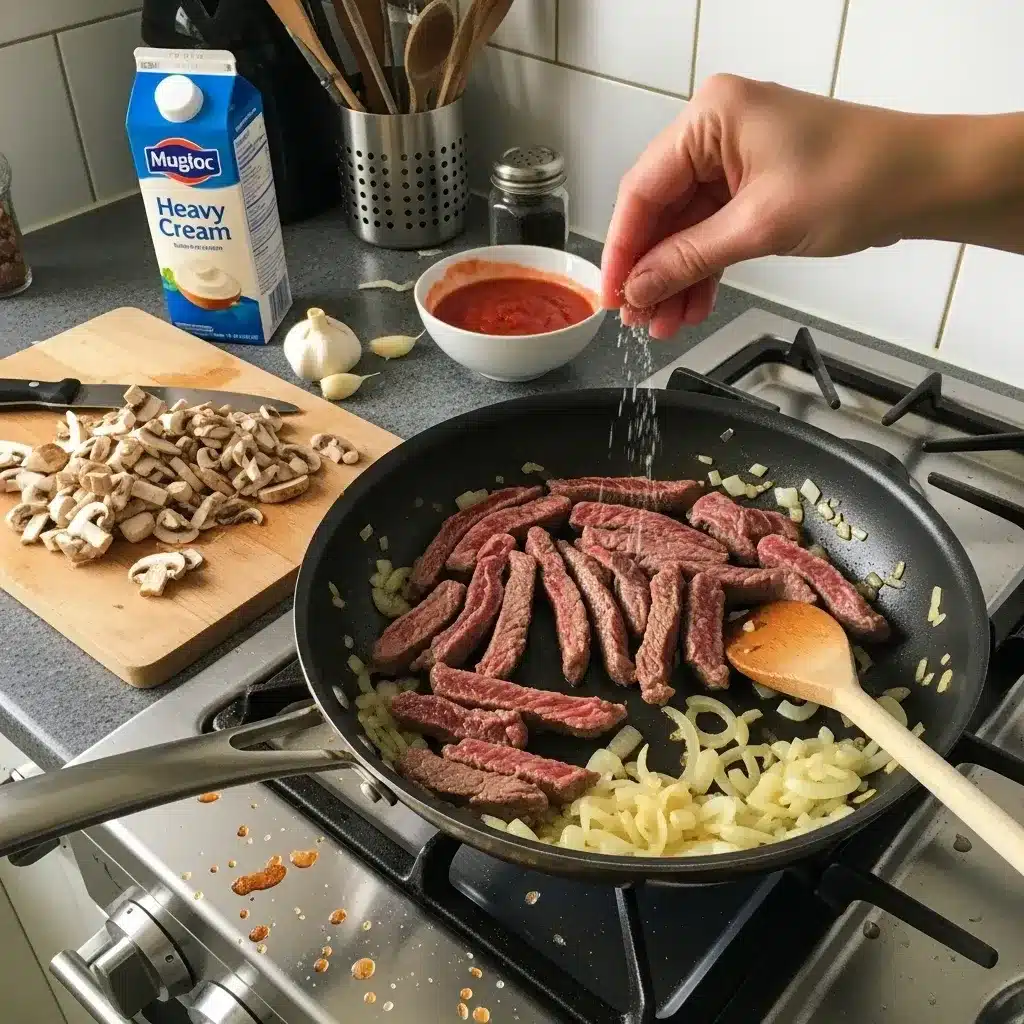 Strogonoff Carne Bovina